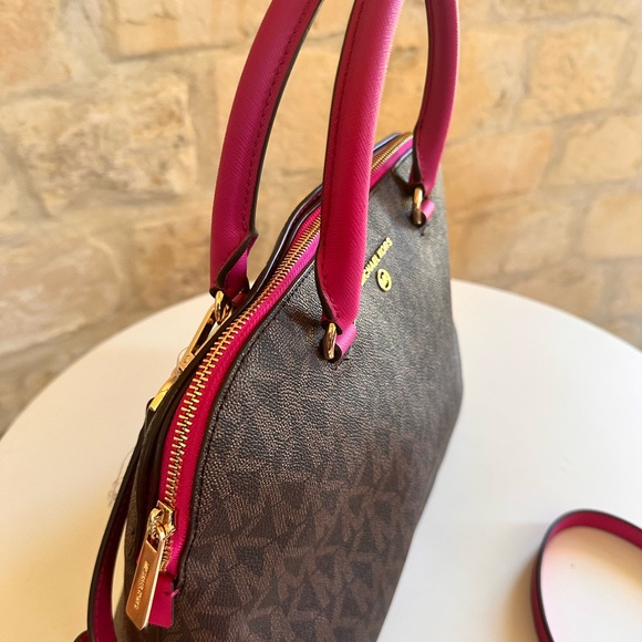 Michael Kors Brown and Pink Women's Bag Set - Picture 4 of 11